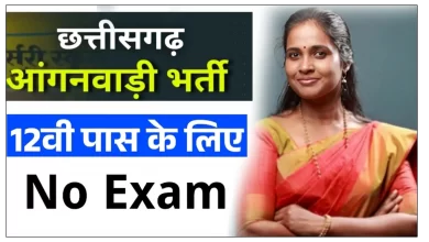 CG : आंगनबाड़ी कार्यकर्ता के 3 पद हेतु आवेदन आमंत्रित